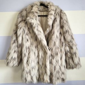 Vintage Faux Fur Coat